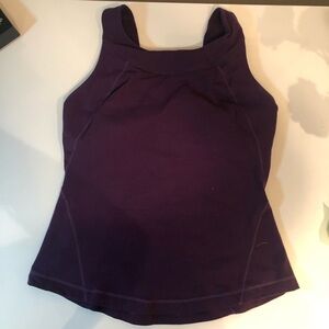 LULULEMON Built in Bra Tank Size 8